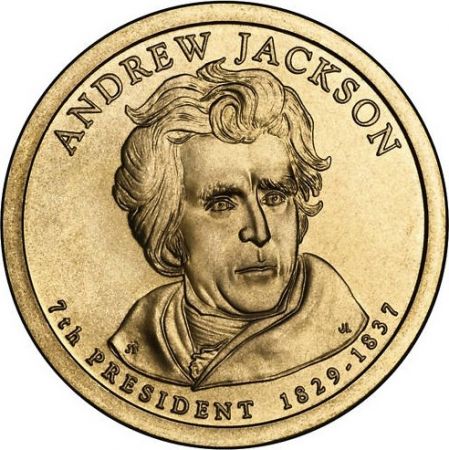 USA 1 Dollar Andrew Jackson - 2008
