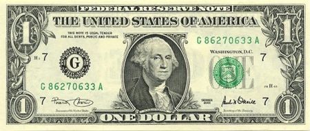 USA 1 Dollar G. Washington