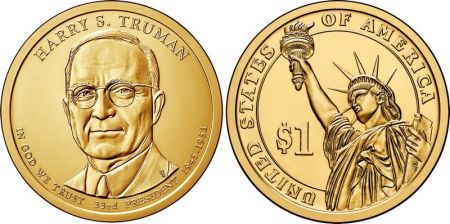USA 1 Dollar Harry Truman - 2015 P Philadelphie