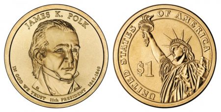 USA 1 Dollar James K. Polk - 2009