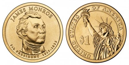 USA 1 Dollar James Monroe - 2007