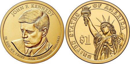 USA 1 Dollar J.F. Kennedy - 2015 P Philadelphie