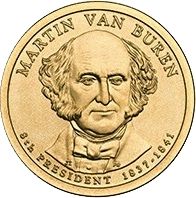 USA 1 Dollar Martin Van Buren - 2008