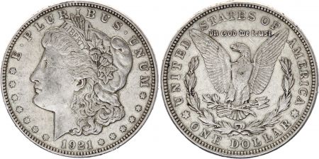 USA 1 Dollar Morgan - 1921 - Aigle D Denver