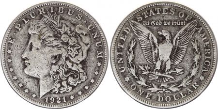 USA 1 Dollar Morgan - 1921 - Aigle S San Francisco