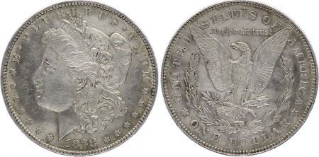 USA 1 Dollar Morgan - Aigle - 1878 cc - Carson City