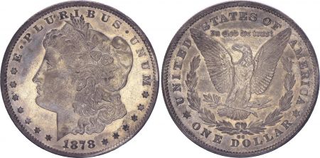 USA 1 Dollar Morgan - Aigle - 1878 cc - Carson City