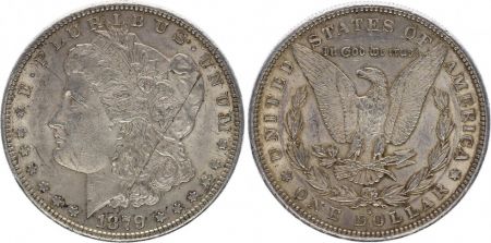 USA 1 Dollar Morgan - Aigle 1879 San Francisco