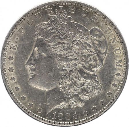 USA 1 Dollar Morgan - Aigle 1885 S San Francisco