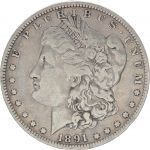 USA 1 Dollar Morgan - Aigle 1891 O Nouvelle-Orléans
