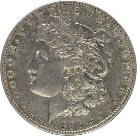 USA 1 Dollar Morgan - Aigle 1896 O Nouvelle-Orleans