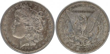 USA 1 Dollar Morgan - Aigle 1897 S San Francisco