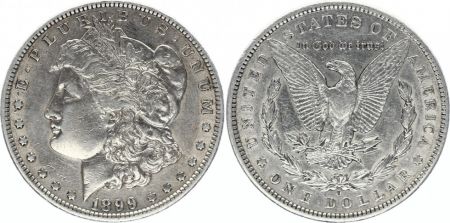 USA 1 Dollar Morgan - Aigle 1899 O Nouvelle-Orleans