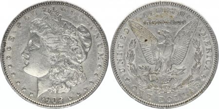 USA 1 Dollar Morgan - Aigle 1902