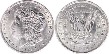 USA 1 Dollar Morgan - Aigle 1921 Argent