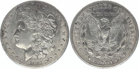 USA 1 Dollar Morgan - Aigle 1921 D Denver