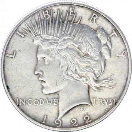 USA 1 Dollar Peace - 1922 sans atelier