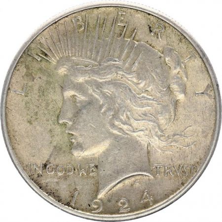 USA 1 Dollar Peace - 1924