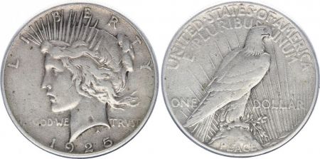 USA 1 Dollar Peace - 1925 sans atelier