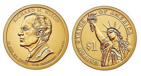 USA 1 Dollar Richard Nixon - 2016 D Denver