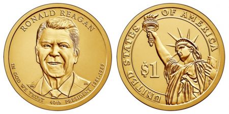 USA 1 Dollar Ronald Reagan - 2016 D Denver