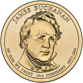 USA 1 Dollar USA 2010 - James Buchanan