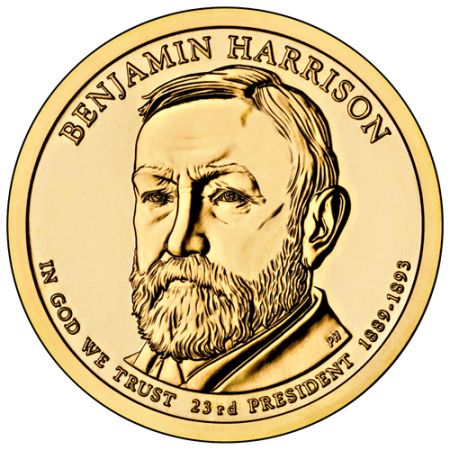 USA 1 Dollar USA 2012 - Benjamin Harrison