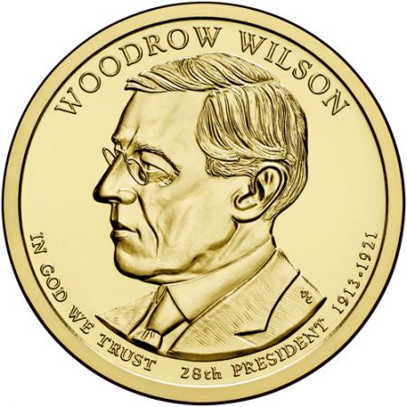 USA 1 Dollar USA 2013 - Woodrow Wilson
