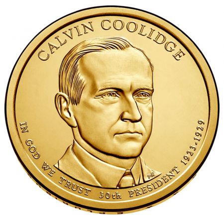 USA 1 Dollar USA 2014 - Calvin Coolidge