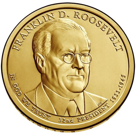 USA 1 Dollar USA 2014 - Franklin Roosevelt