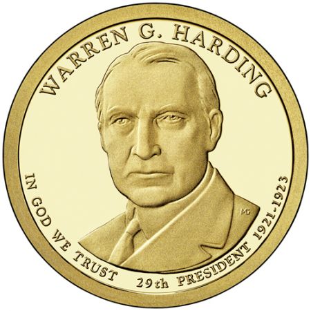 USA 1 Dollar USA 2014 - Warren Harding