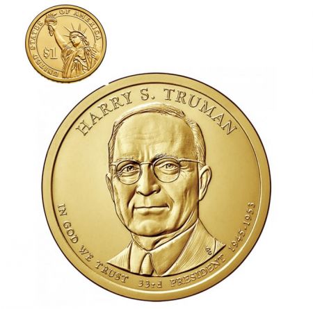 USA 1 Dollar USA 2015 - Harry S. Truman