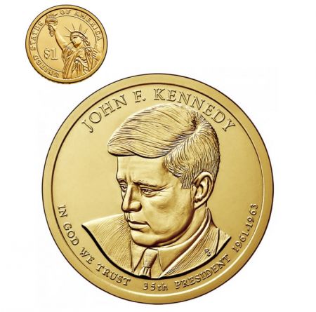 USA 1 Dollar USA 2015 - John F. Kennedy