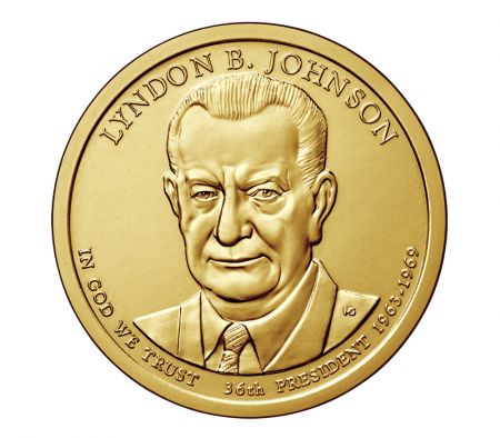 USA 1 Dollar USA 2015 - Lyndon B. Johnson