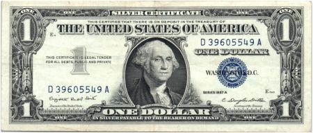 USA 1 Dollar Washington - 1957 A - D 39605549 A