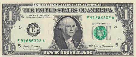USA 1 Dollar Washington - 2017 - E5 Richmond - Neuf