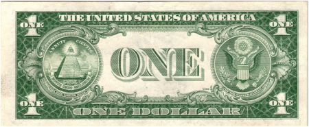 USA 1 Dollar Washington - Blue seal 1935 D - Q33161309F