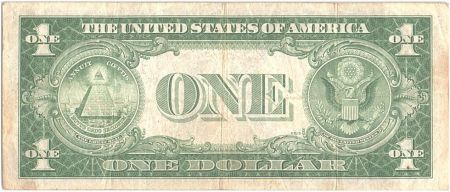 USA 1 Dollar Washington - Yellow seal 1935 A