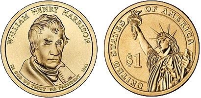USA 1 Dollar William Henry Harrison - 2009 - P Philadelphie