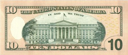 USA 10 Dollars - Hamilton - 2017 - B New York - P.545