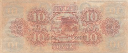 USA 10 Dollars Canal Bank 18xx - Personnages, chérubins - Série C