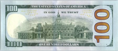 USA 100 Dollars Franklin -  B2 New York - 2013