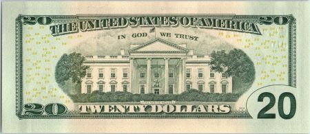 USA 20 Dollars Jackson - Maison Blanche 2013 - J10 Kansas City