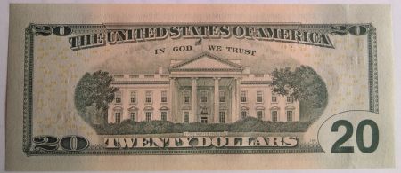 USA 20 Dollars Jackson - Maison Blanche B2 New York - 2017 - Neuf