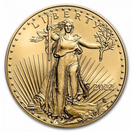 USA 25 Dollars OR USA 2022 - Liberty / American Eagle - 1/2 Once