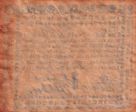 USA 250 Dollars - FAUX - Colonie de Virginie - 1781