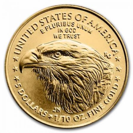 USA 5 Dollars OR USA 2022 - Liberty / American Eagle - 1/10 Once