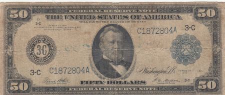 USA 50 Dollars 3-C Philadelphie - Ulysses Grant - 1914 - P.362