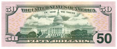 USA 50 Dollars Grant - Capitol 2013 B2 New York