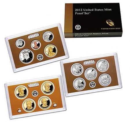 USA BE.2012 Coffret Proof (BE) 2012 - 14 Pièces - S